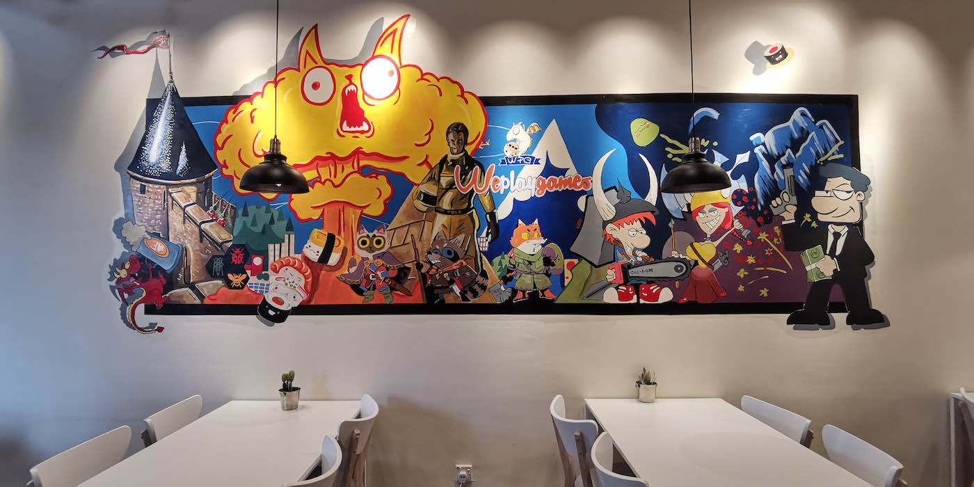Weplaygames café Tamarind Square Cyberjaya, Malaysia